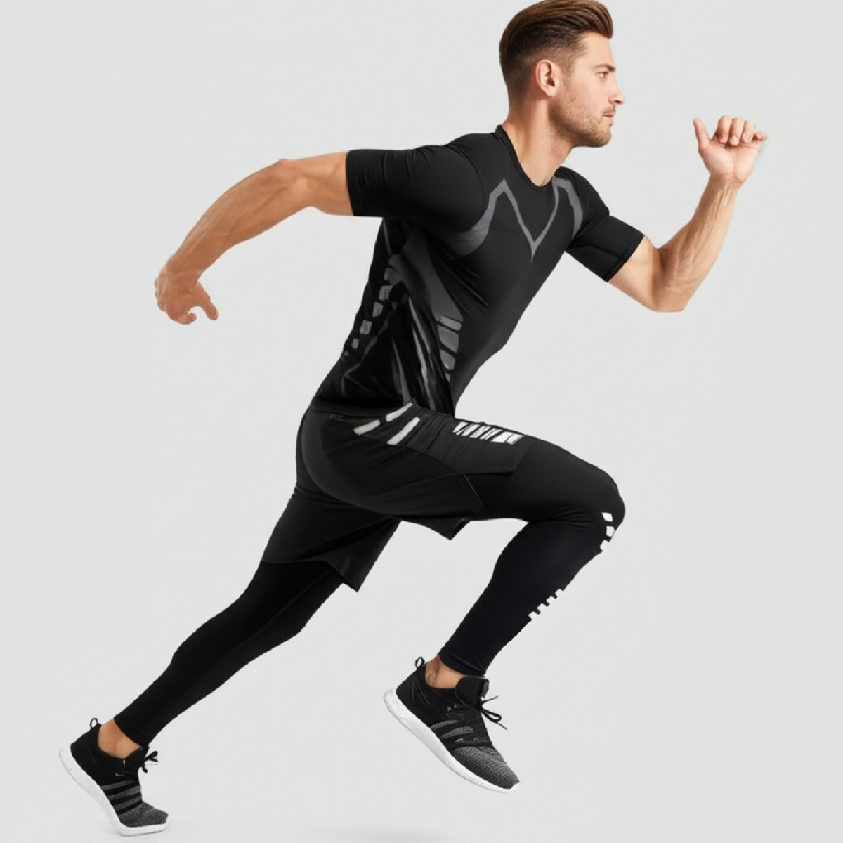 Men's Running Suit - Quick-Dry Fitness Training Clothes