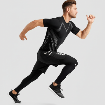 Men's Running Suit - Quick-Dry Fitness Training Clothes
