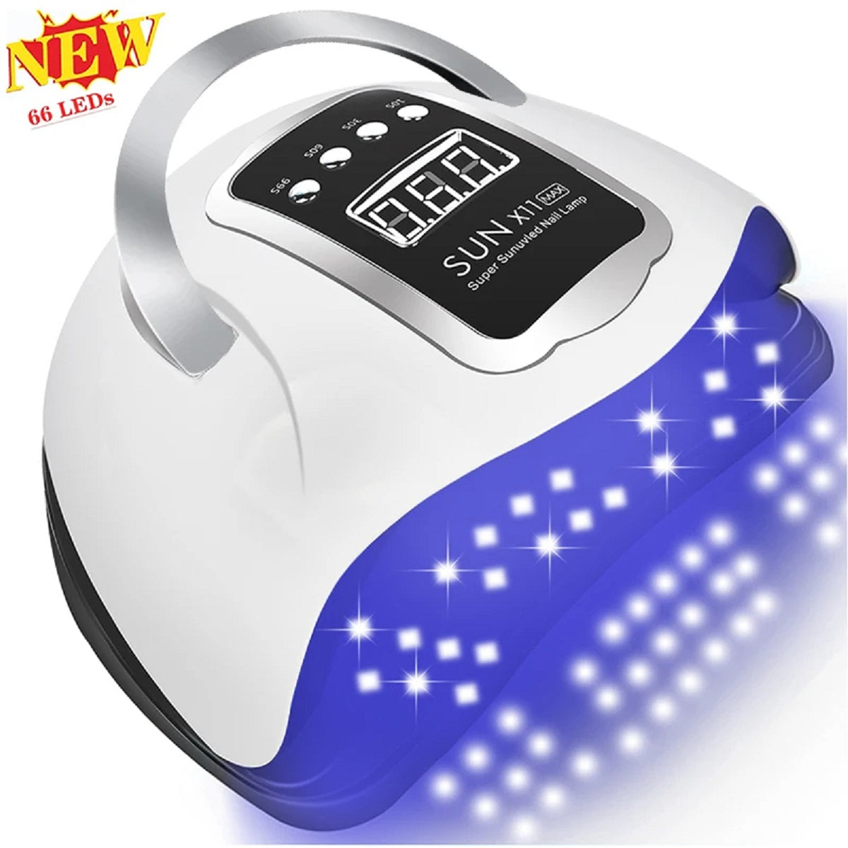 Acrylic Poly Nail Gel Kit - UV Lamp and Manicure Extension Set