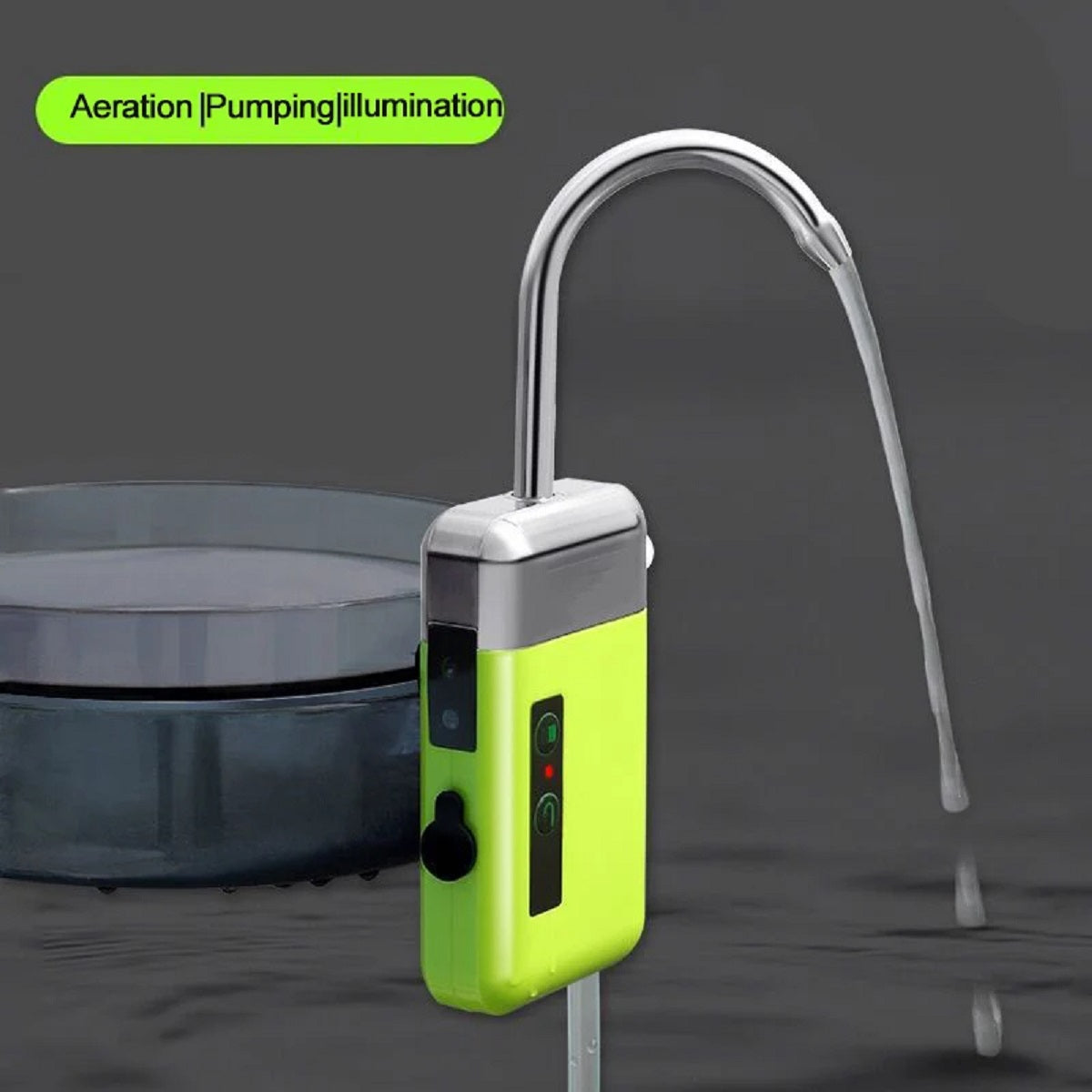 Oxygen Pump Sensing Pumping Water