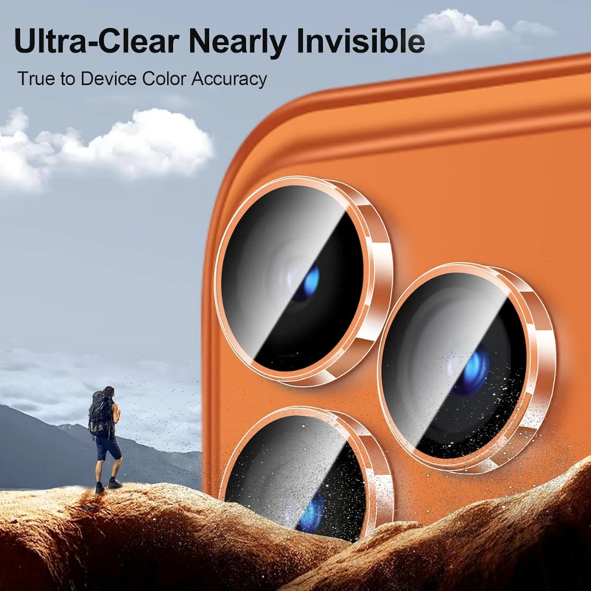 Clear Camera Lens Protector - Tempered Glass Cover for iPhone 17 Pro Max