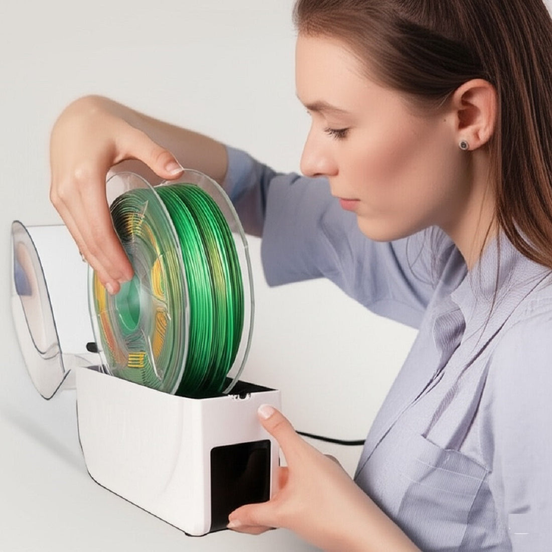 3D Filament Dryer Box - Fast-Heating Storage Case to Keep Dry for Printing