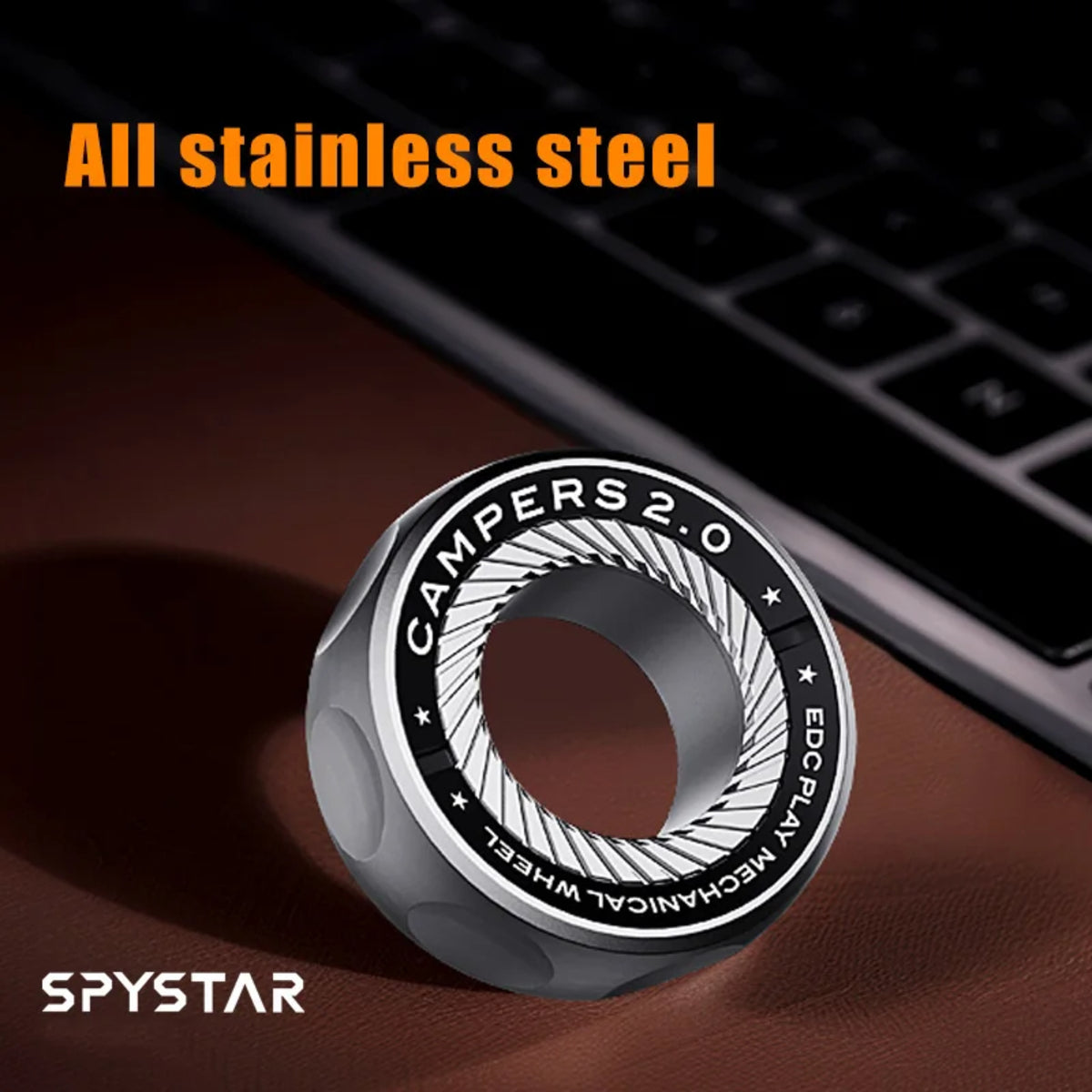 Magnetic Spinner Ring - Fidget Toy for Stress and Anxiety Relief