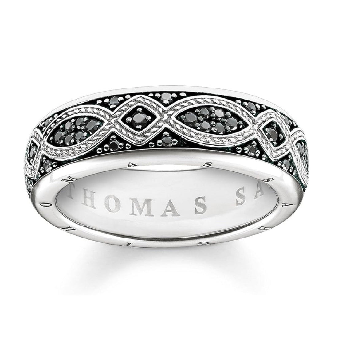 925 Sterling Silver Love Knot Wave Ring Trendy Fine Jewelry