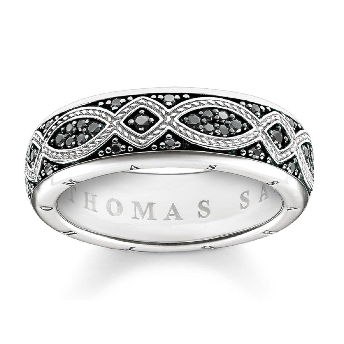 925 Sterling Silver Love Knot Wave Ring Trendy Fine Jewelry