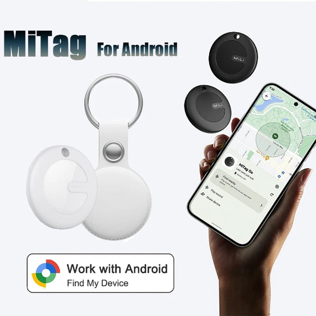Smart GPS Tracker - Anti-Lost Bluetooth Locator for Pets