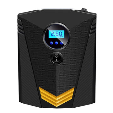 Portable Tire Inflator - Fast Air Pump with LED Light for Cars Motorcycles & Bicycles