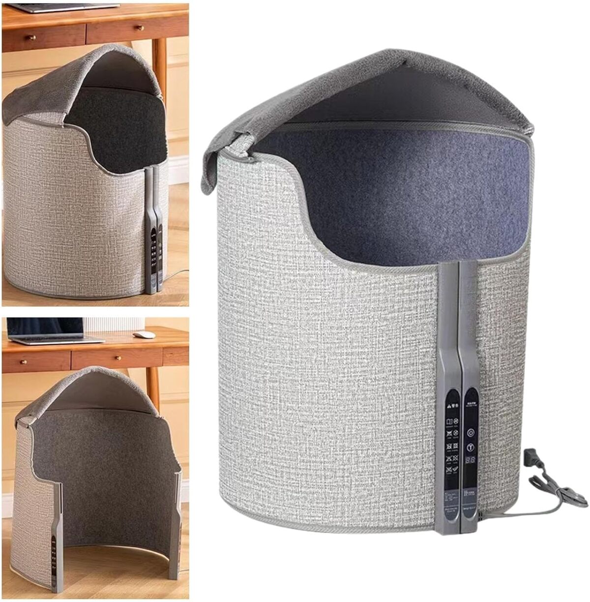 Folding Electric Foot Heater - Adjustable Thermostat Warm Cushion
