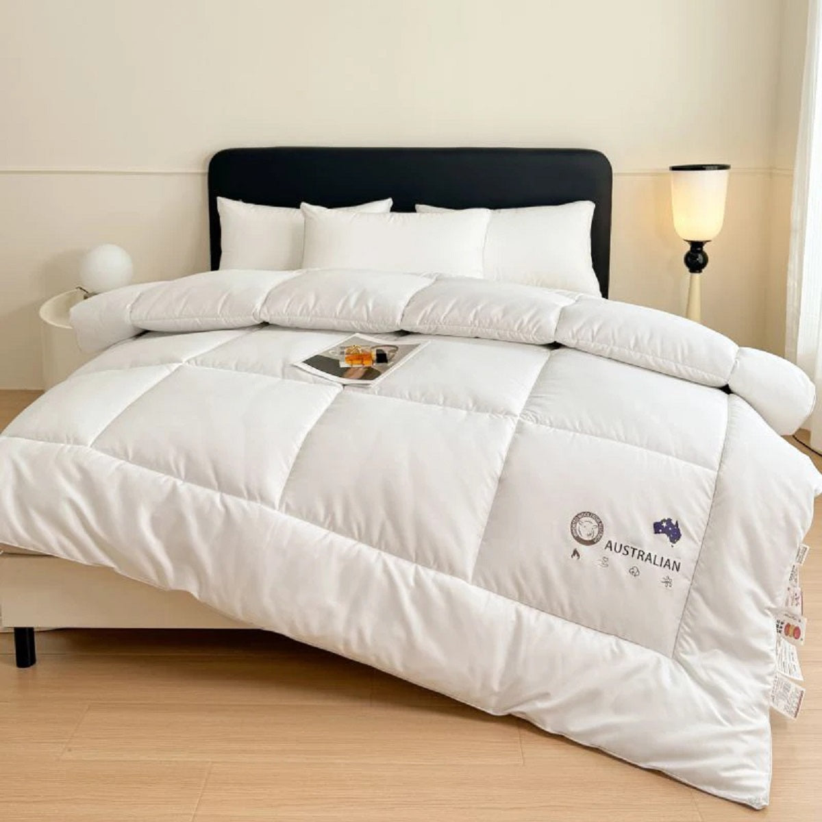 Zealand Wool Quilt - Thick Heating Blanket All-Season Ultra-Fine Bedding