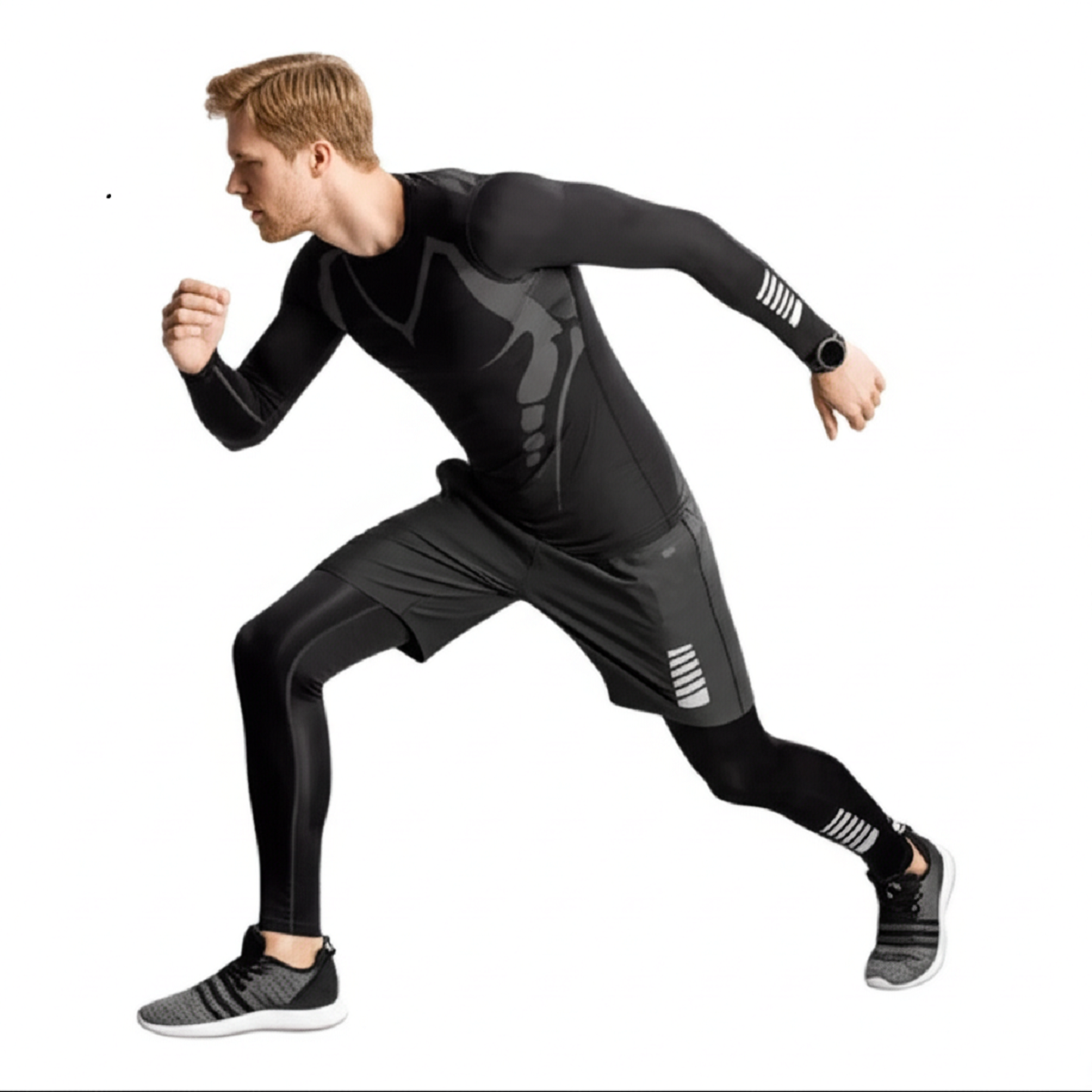 Men's Running Suit - Quick-Dry Fitness Training Clothes