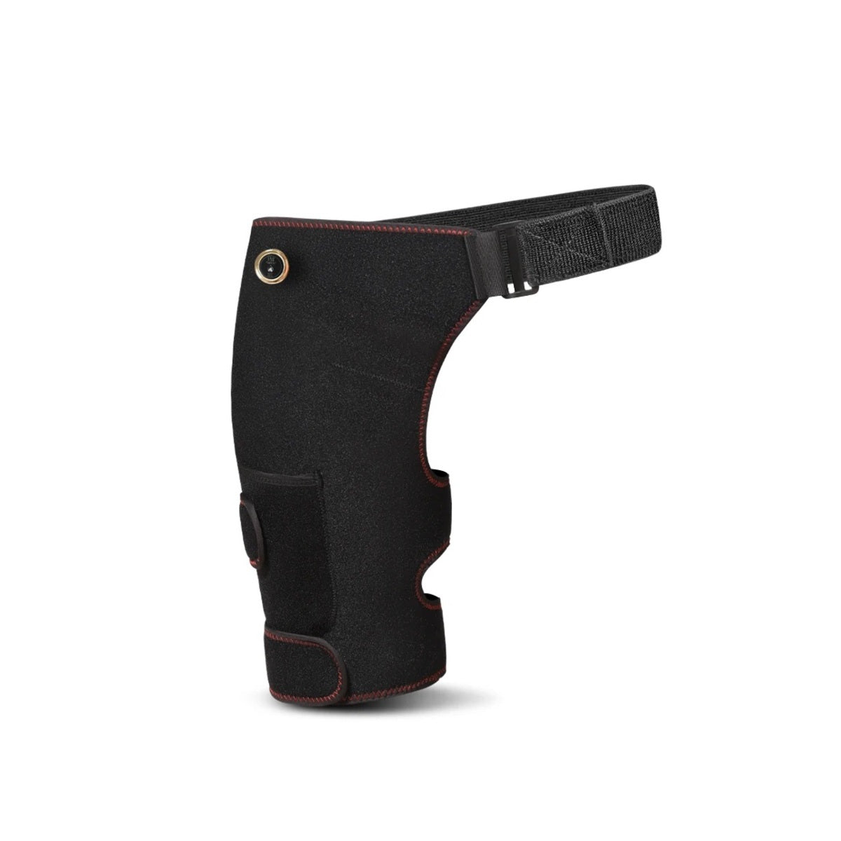 Heated Hip Support Brace - Cordless Massager for Sciatica and Back Pain