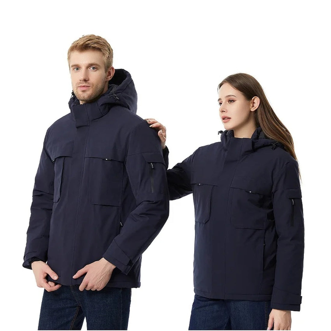 Heated Jacket - Waterproof 9-Zone Winter Heating Coat for Men and Women