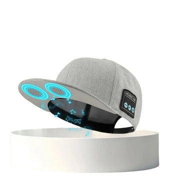 Bluetooth Music Hat - Wireless Speaker Baseball Cap with Mic