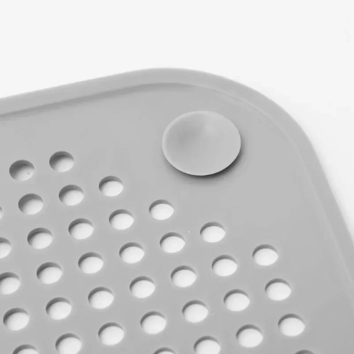 Premium Silicone Drain Strainer - Keeps Floors Dry and Traps Unwanted Debris