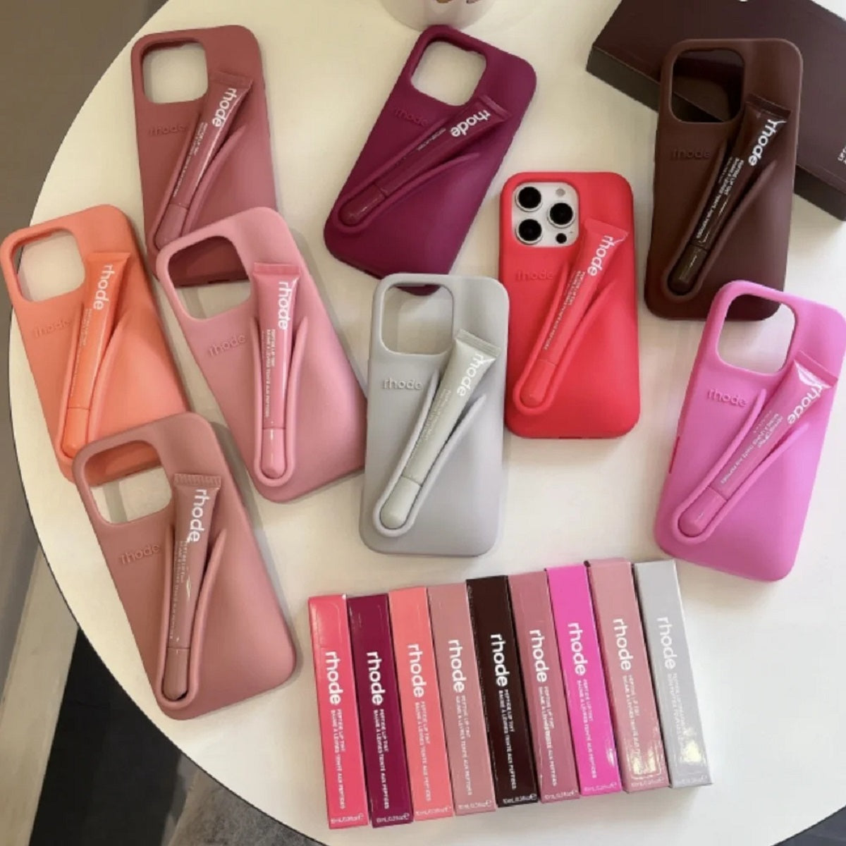 Lip Gloss Phone Case - DIY Silicone Lipstick Cover for iPhone