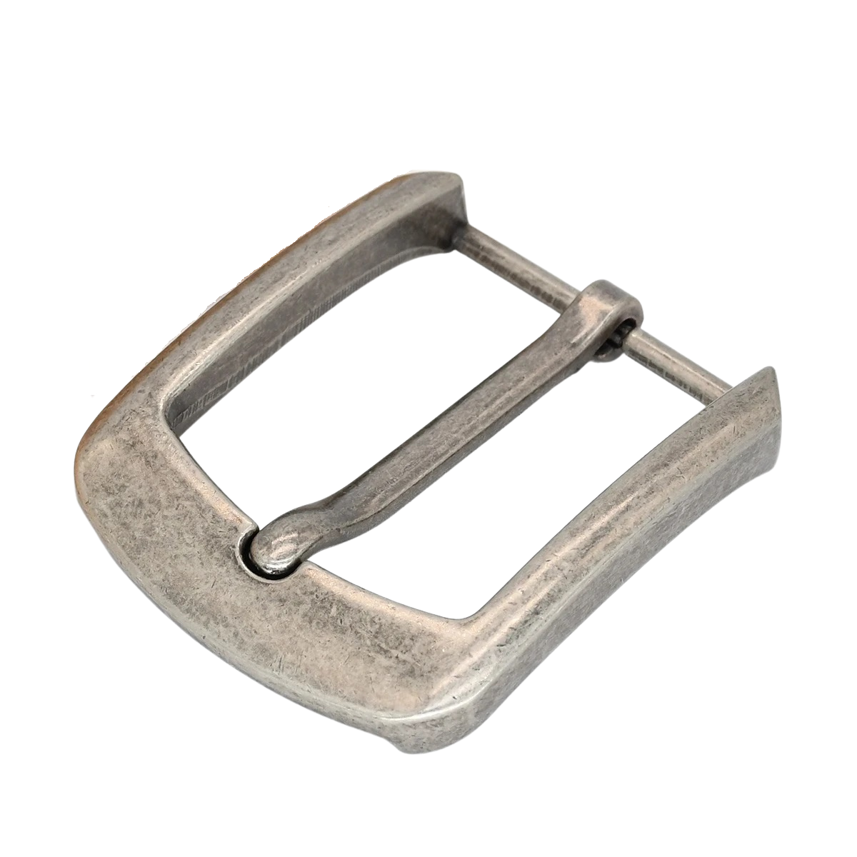 Men's Metal Antique Silver Belt Buckle