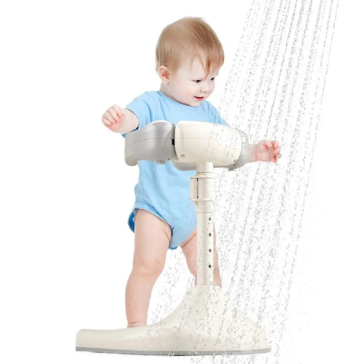 Adjustable Baby Shower Rack - Foldable Anti-Slip Bath Support