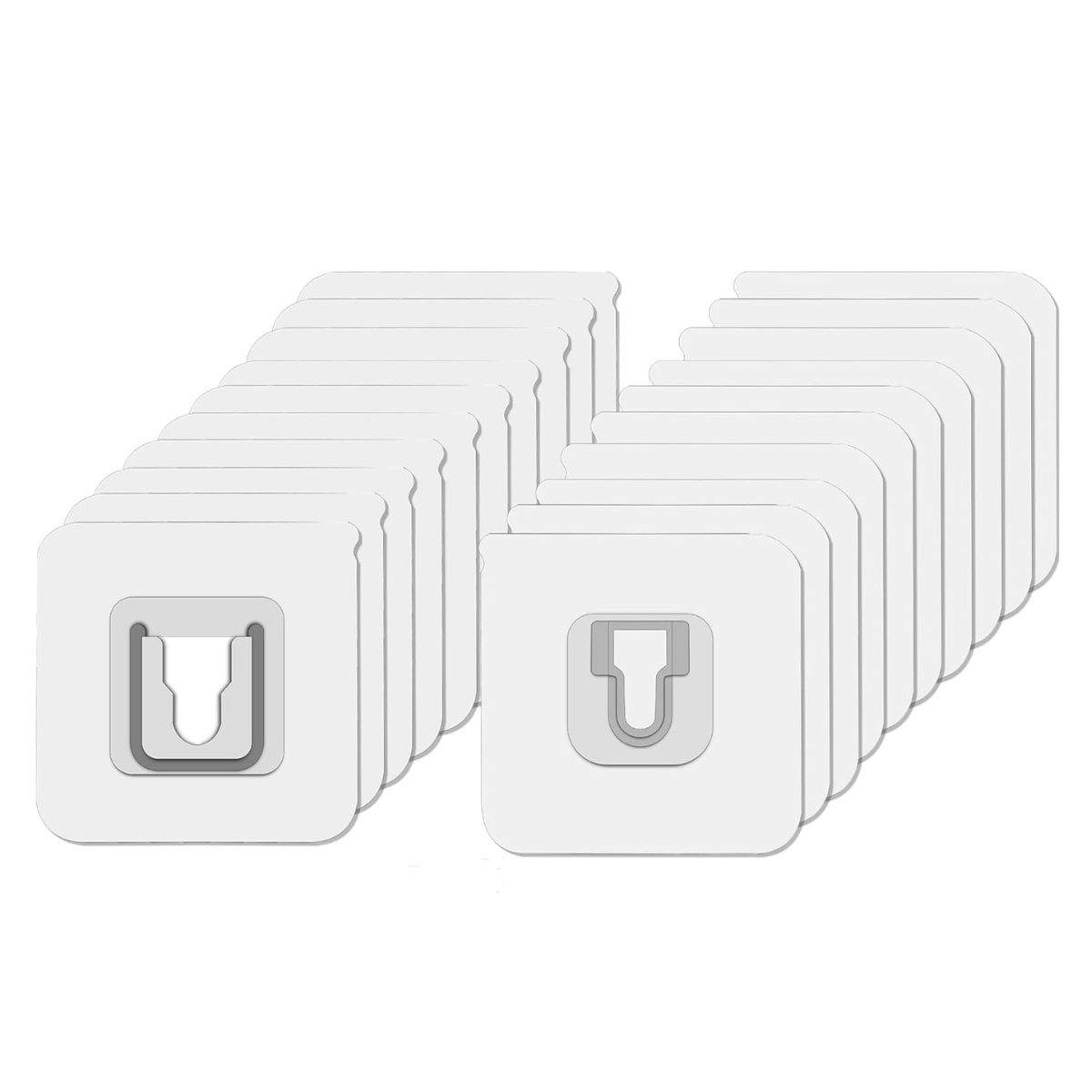 Double Sided Adhesive Wall Hooks Transparent