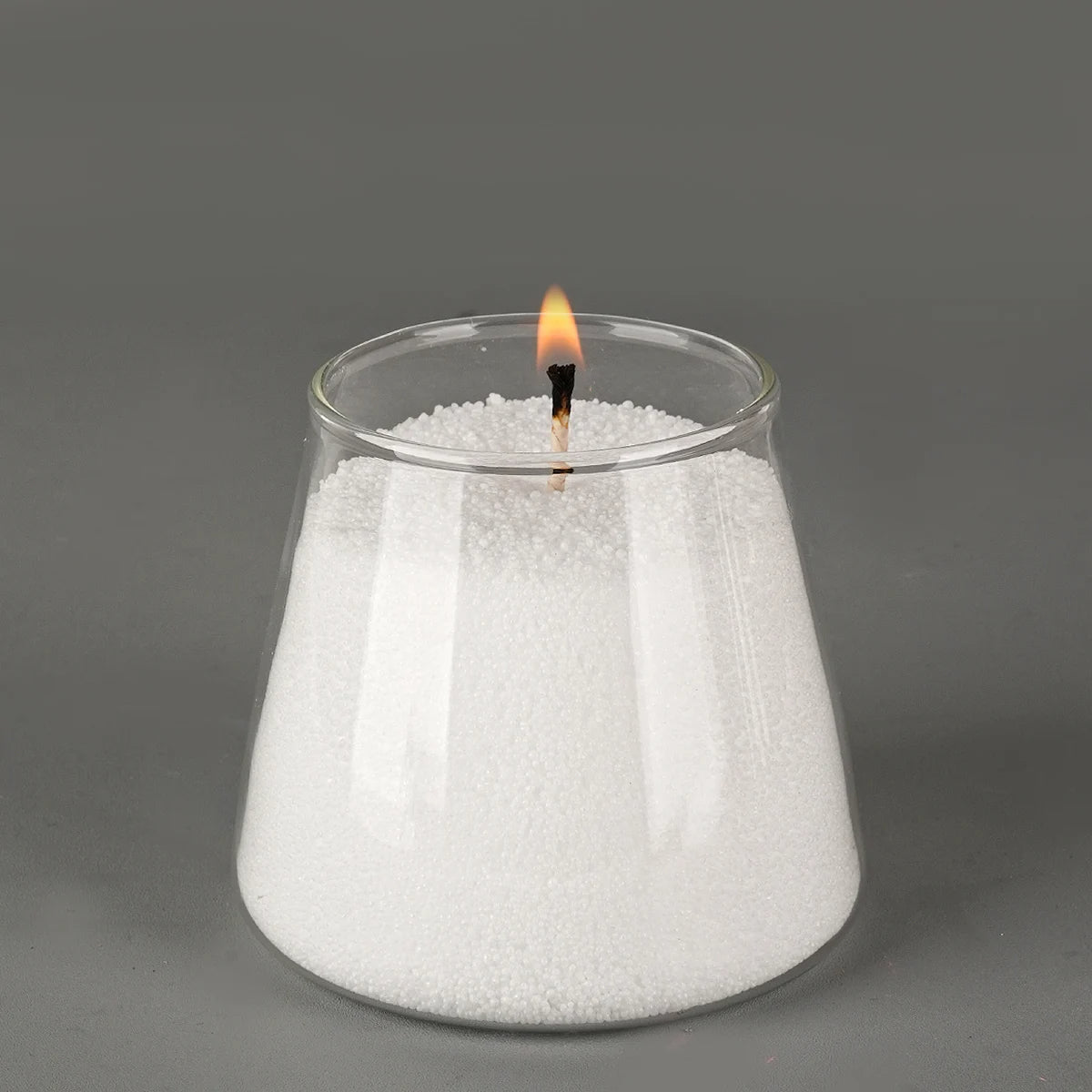 White Sand Wax - Ice Flower DIY Candle Snowflake Pearls