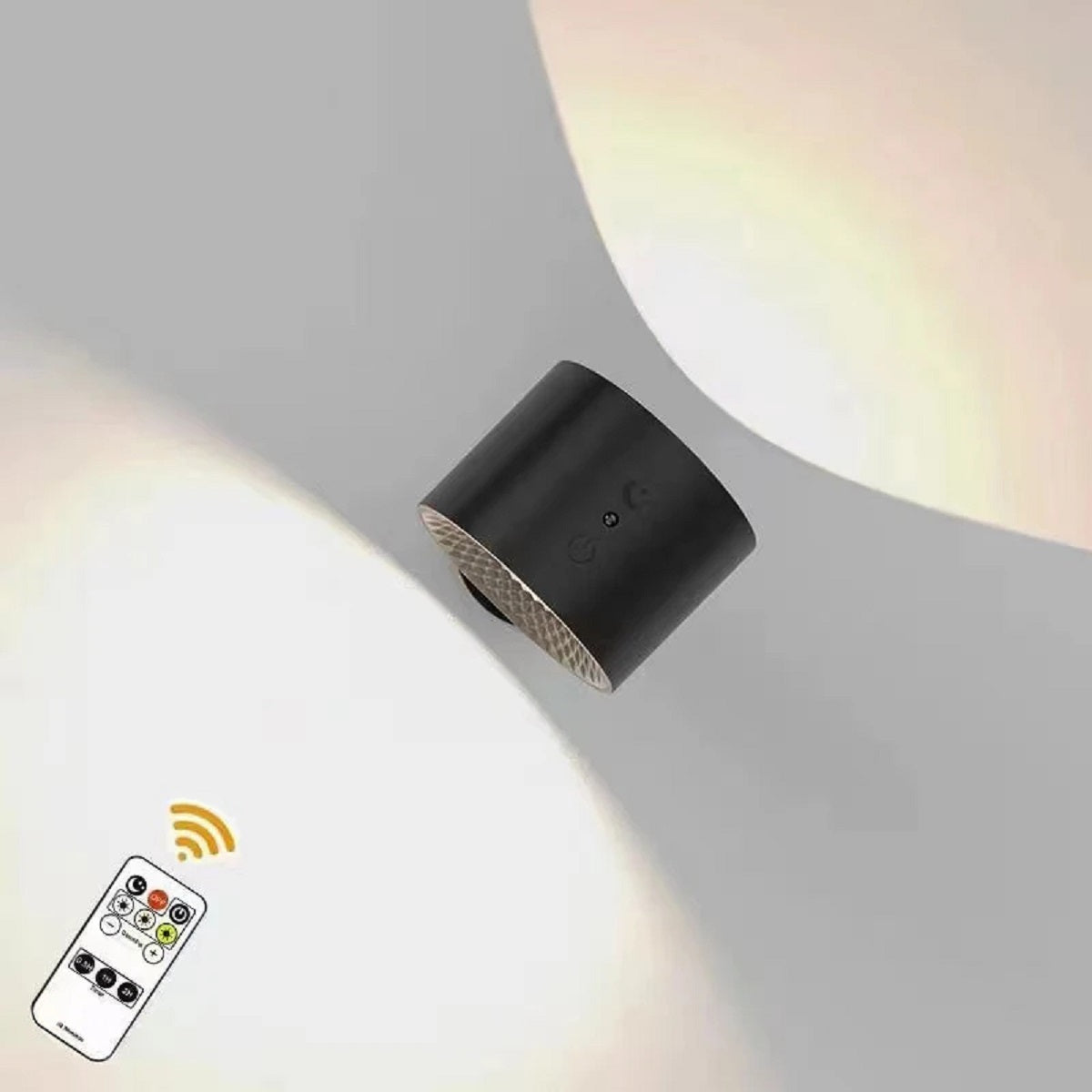 LED Double Head Wall Lamp - Touch and Remote Control