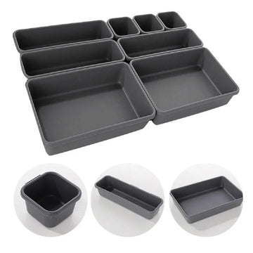 8 Pcs/set Adjustable Drawer Organizer Box
