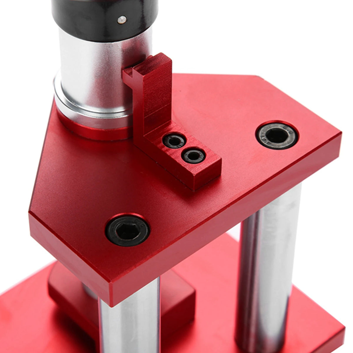 Screw-Type Watch Case Press Tool - Crystal Bezel Back Cover with 20 Dies