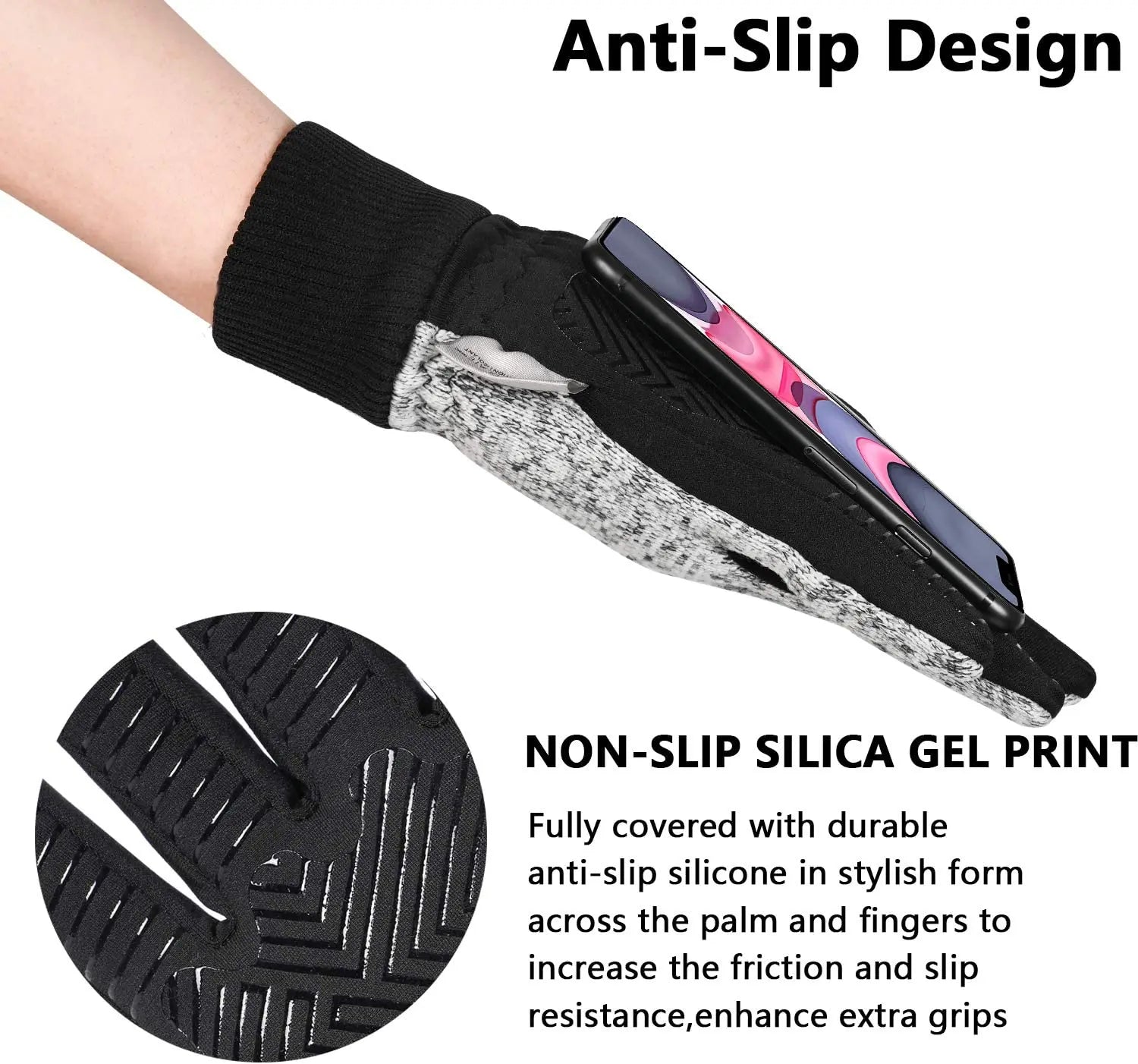 Thermal Gloves - Touchscreen Cold-Proof for Men & Women