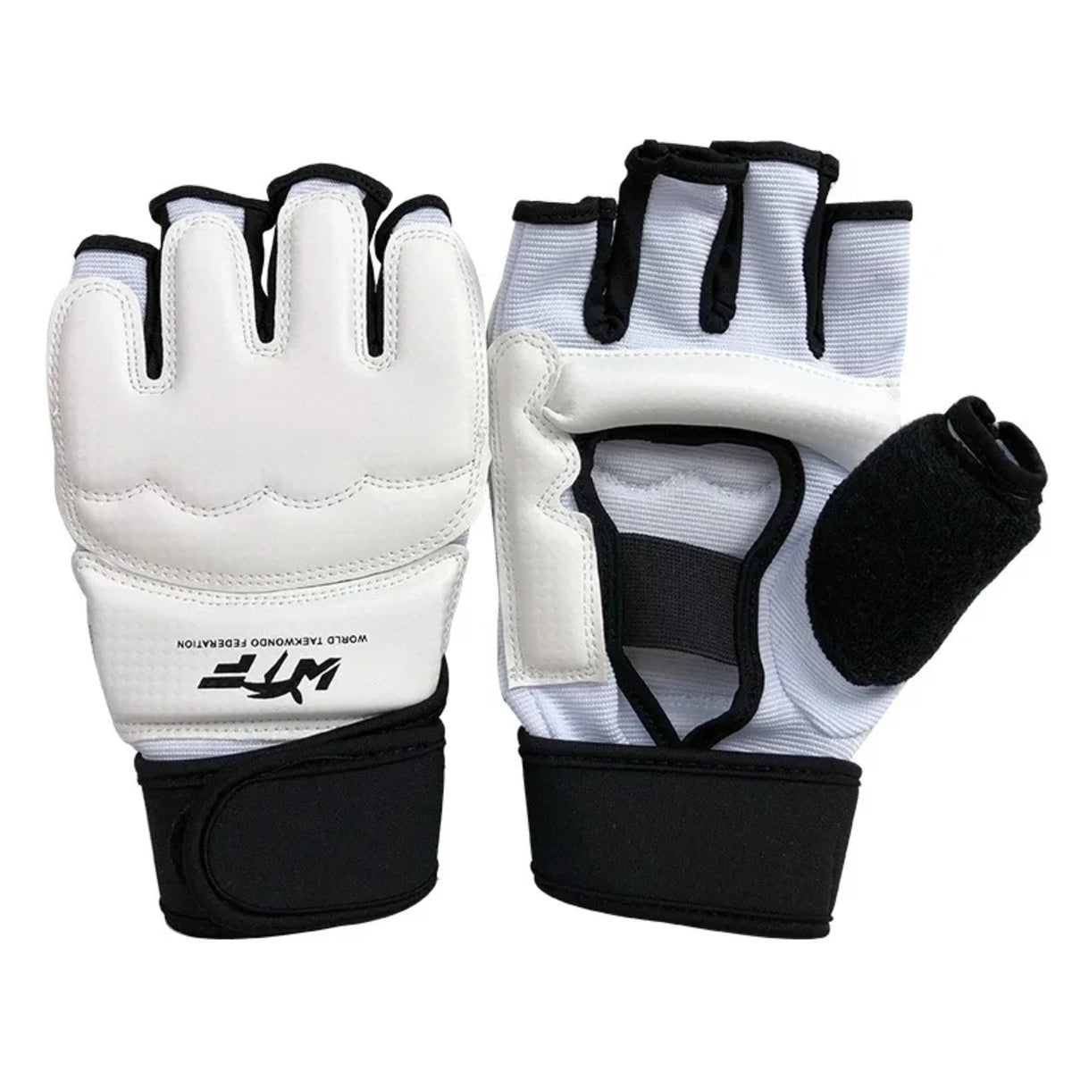 Taekwondo Foot Gloves - Leather Ankle Protector Sparring Gear for Kids