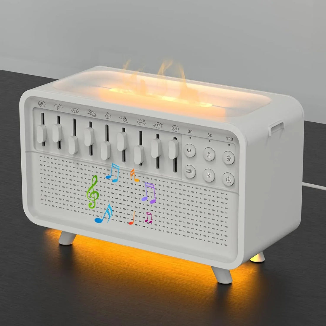 4-In-1 Bluetooth Speaker - Sleep Aid Night Light Humidifier Nature Sound Machine
