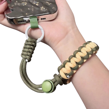 Handwoven Phone Lanyard - Adjustable Wrist Strap Anti-Drop