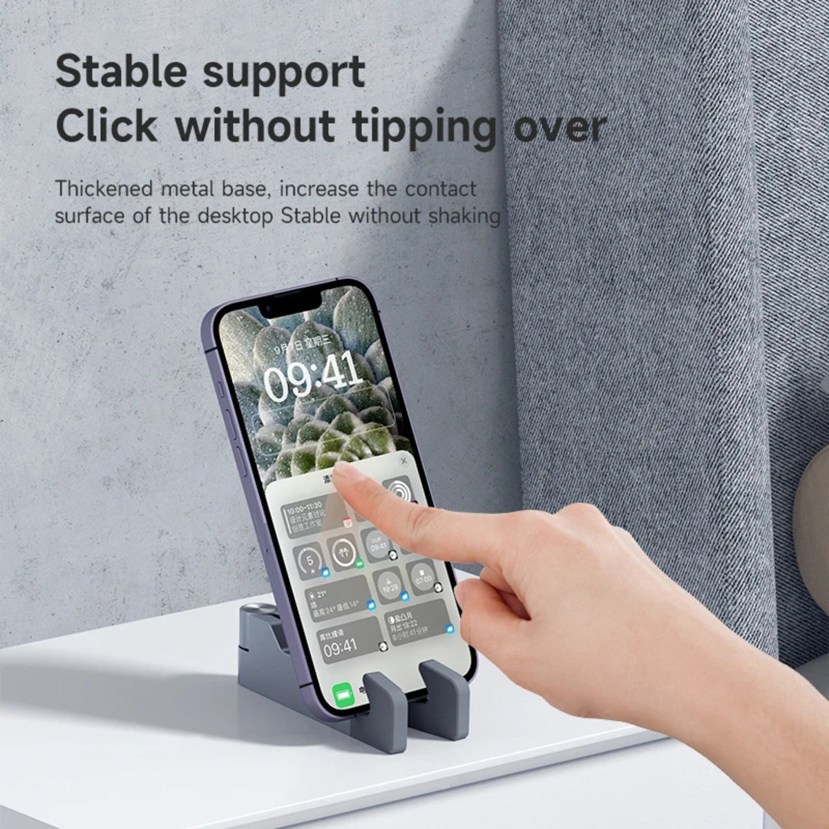 Multifunction Phone Stand - Adjustable Foldable Holder with Box and Opener