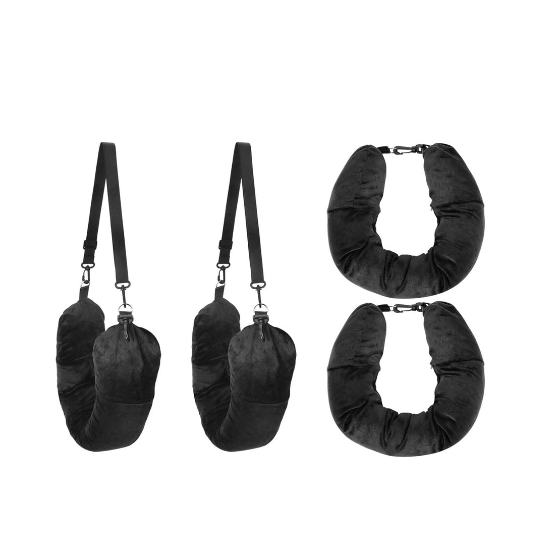 Fillable Travel Pillowcase Organizer Bag - Portable Cushion