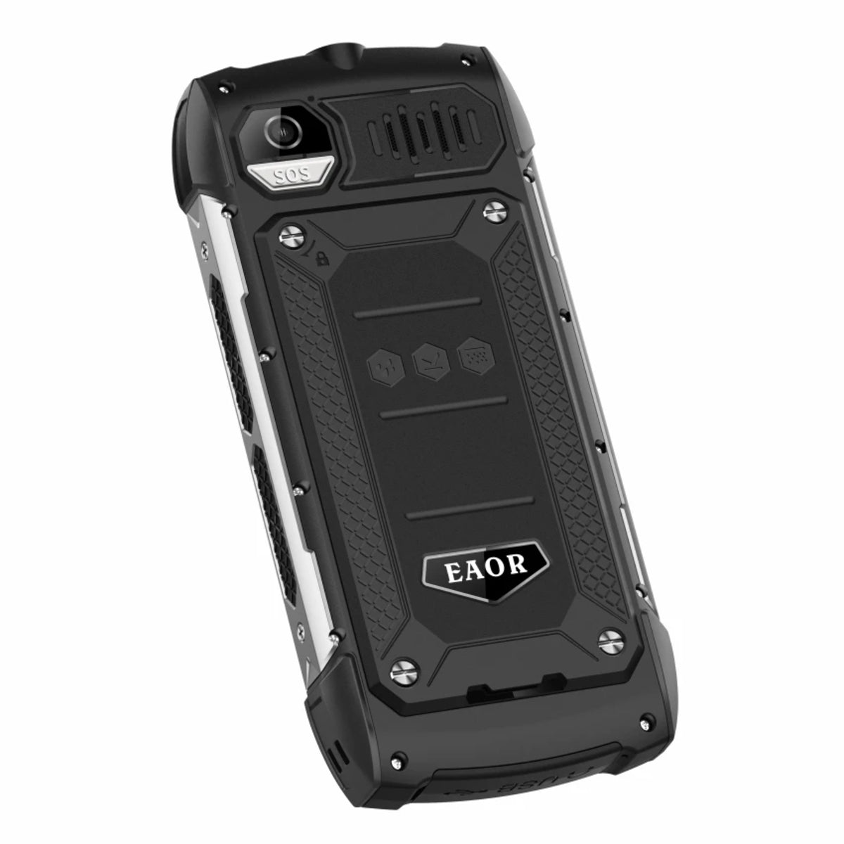 Eaor 2G Rugged Phone - 4000MAH Power Bank Flashlight IP68 Waterproof