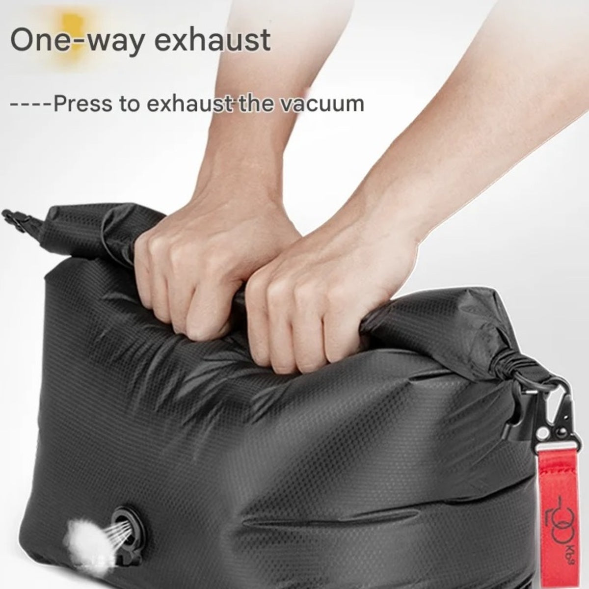 Vacuum Compression Storage Bag - Portable Waterproof Travel Clothes Organizer