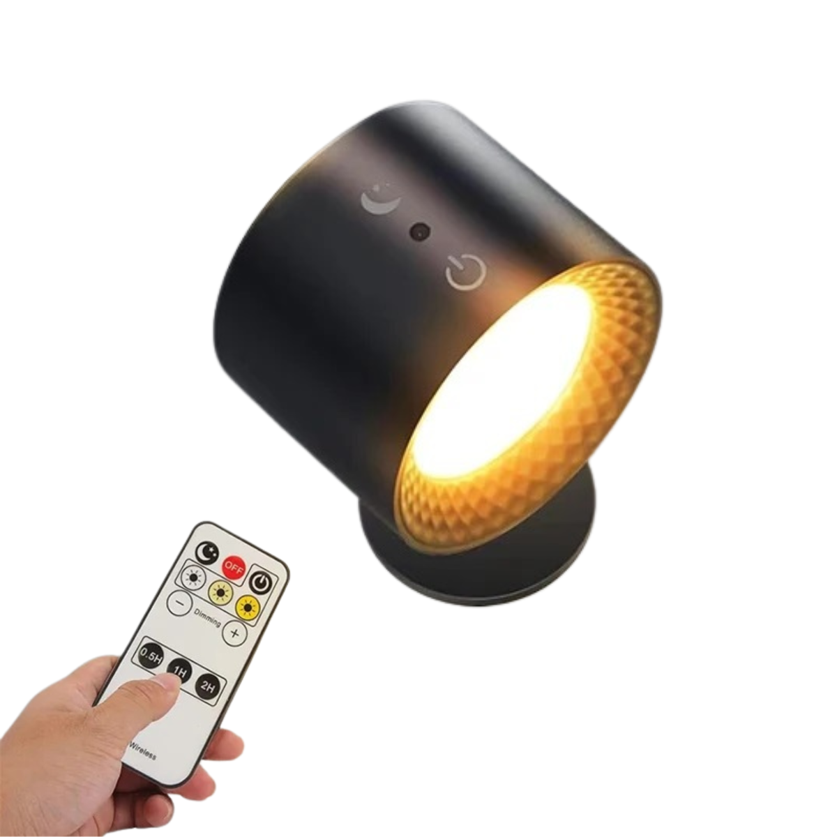 LED Double Head Wall Lamp - Touch and Remote Control