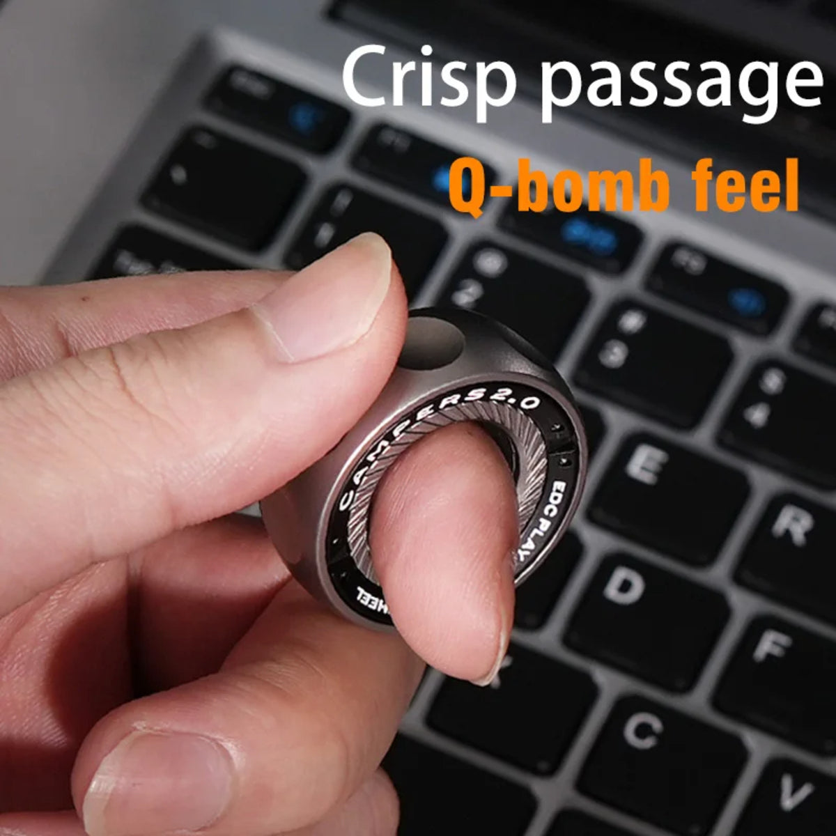 Magnetic Spinner Ring - Fidget Toy for Stress and Anxiety Relief