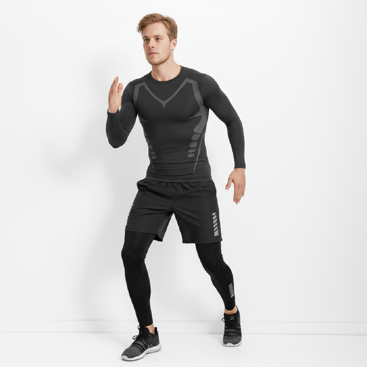 Men's Running Suit - Quick-Dry Fitness Training Clothes