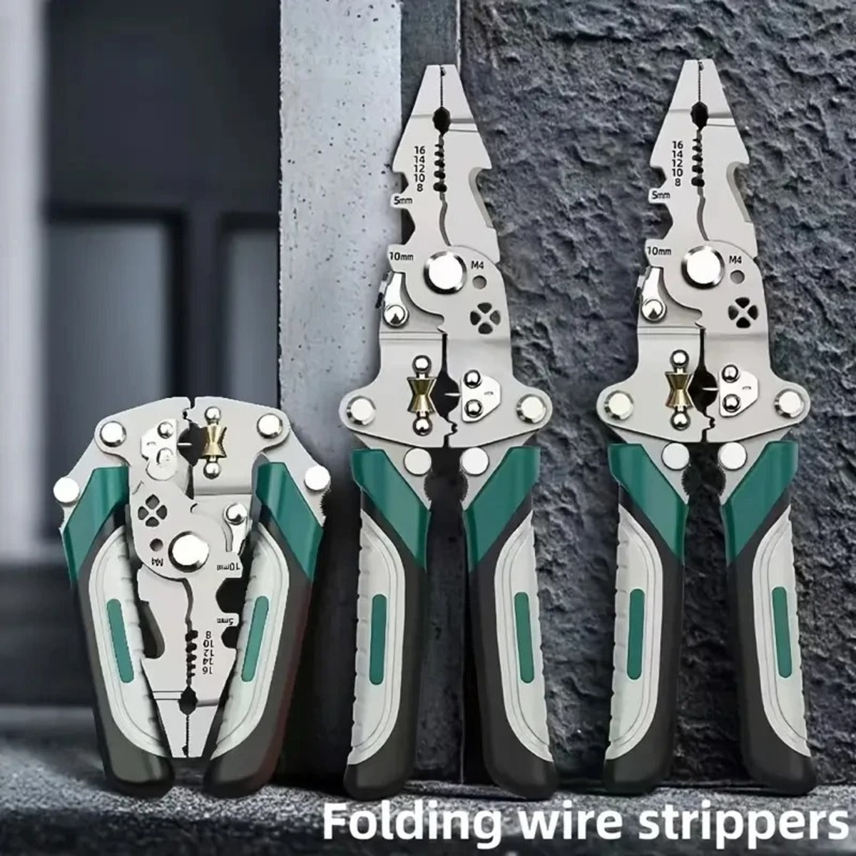 Wire Stripping Pliers - Multi-Function Electrician Tool with Crimping and Cutting