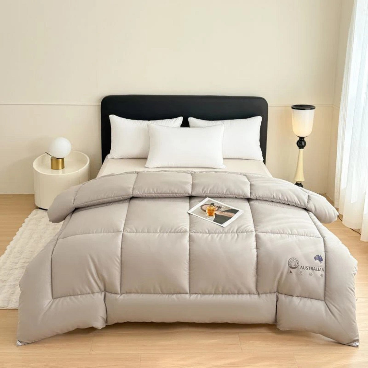 Zealand Wool Quilt - Thick Heating Blanket All-Season Ultra-Fine Bedding