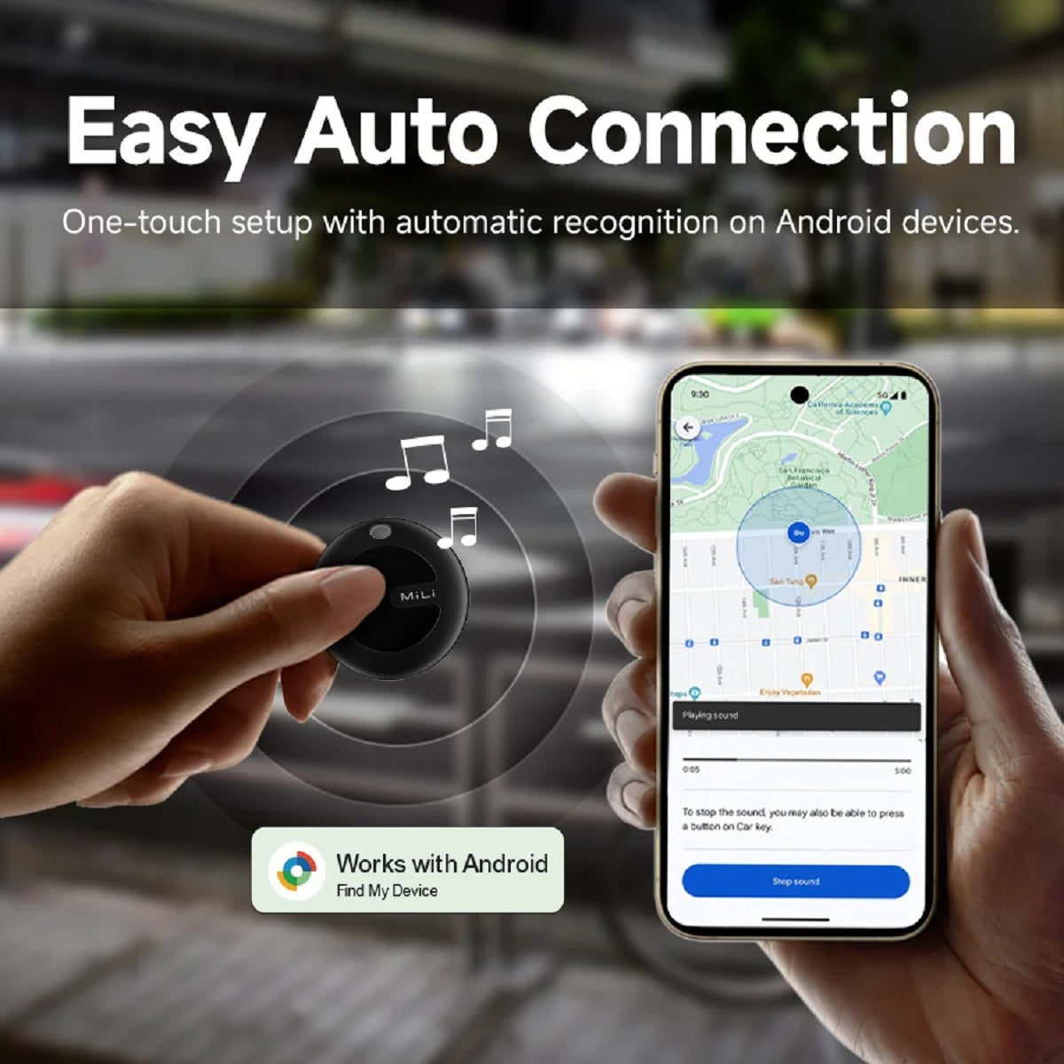Smart GPS Tracker - Anti-Lost Bluetooth Locator for Pets