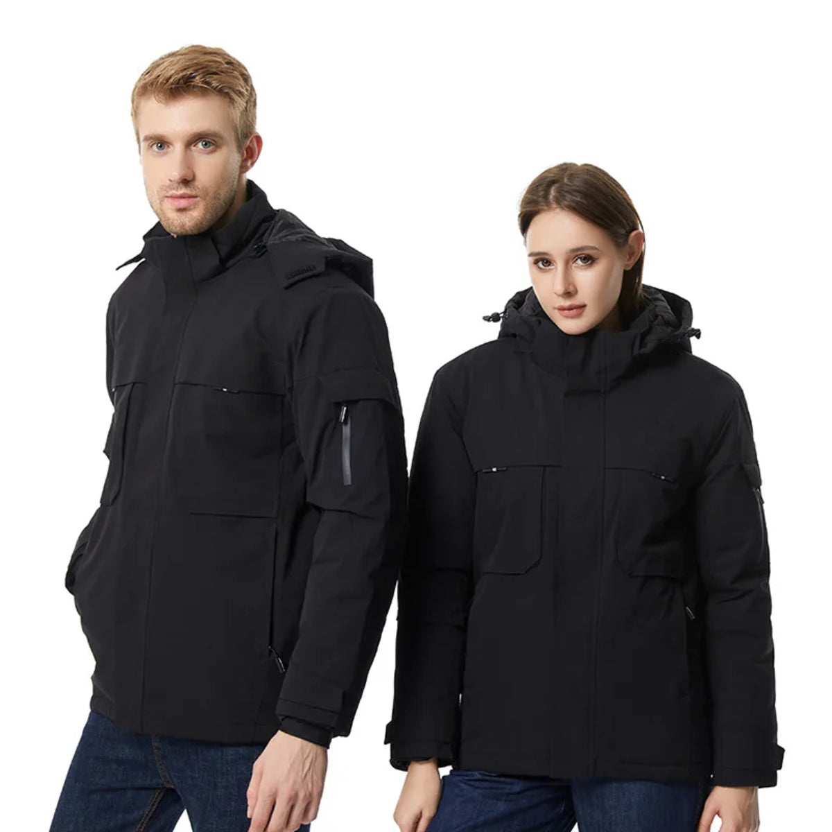 Heated Jacket - Waterproof 9-Zone Winter Heating Coat for Men and Women