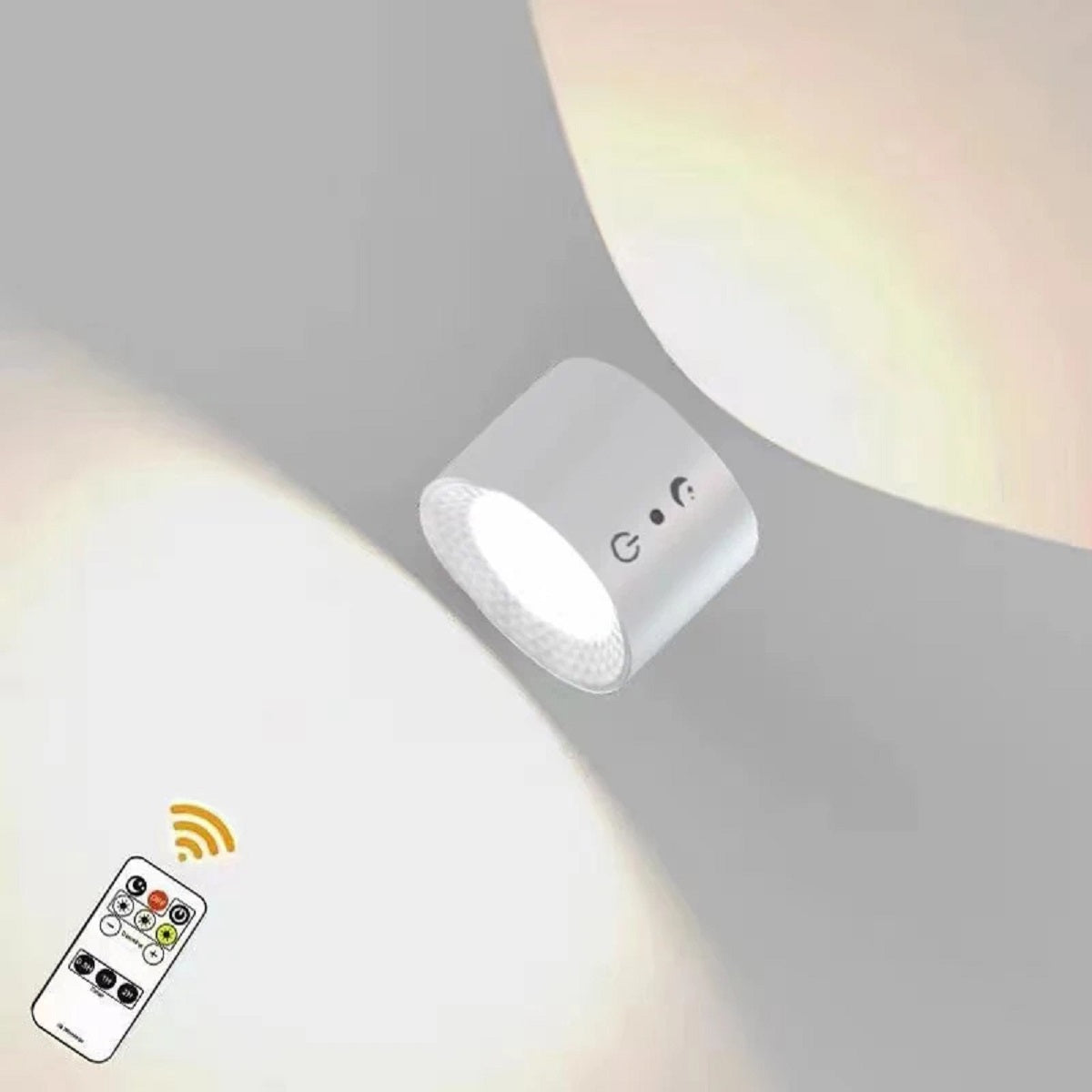 LED Double Head Wall Lamp - Touch and Remote Control