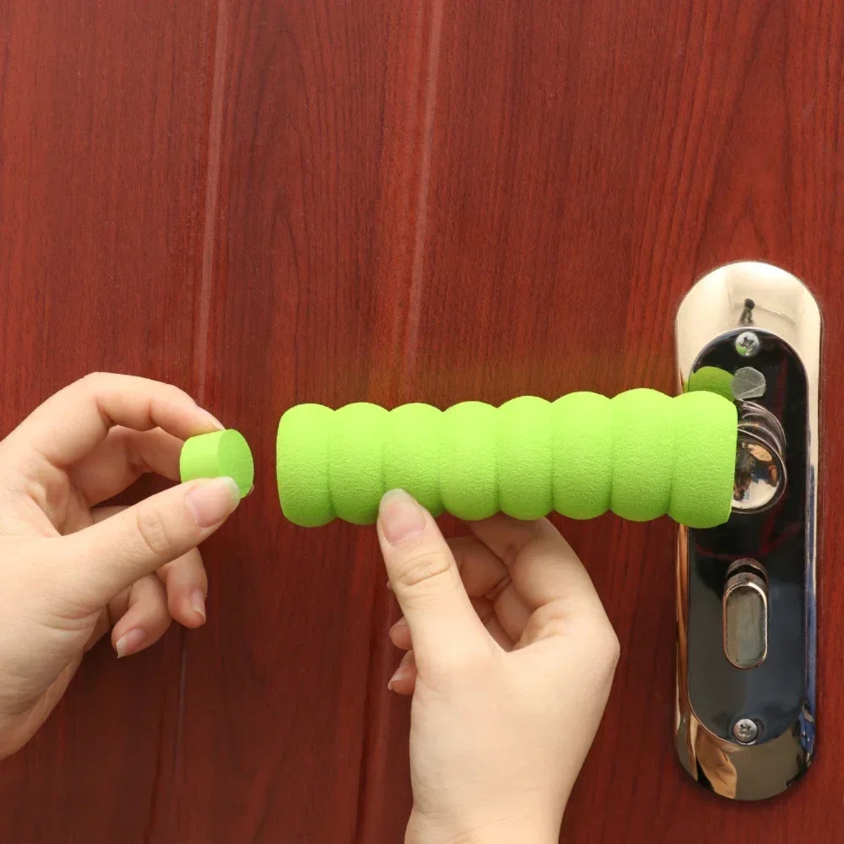 Rubber Door Stopper Pads - Soft Foam Protectors for Baby Safety and Furniture