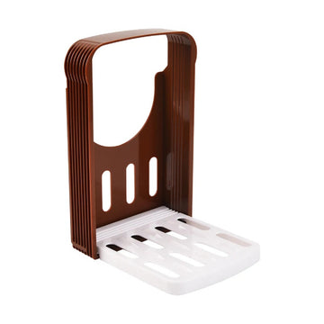 Toast Bread Slicer Stand Foldable Plastic Cutting Tool