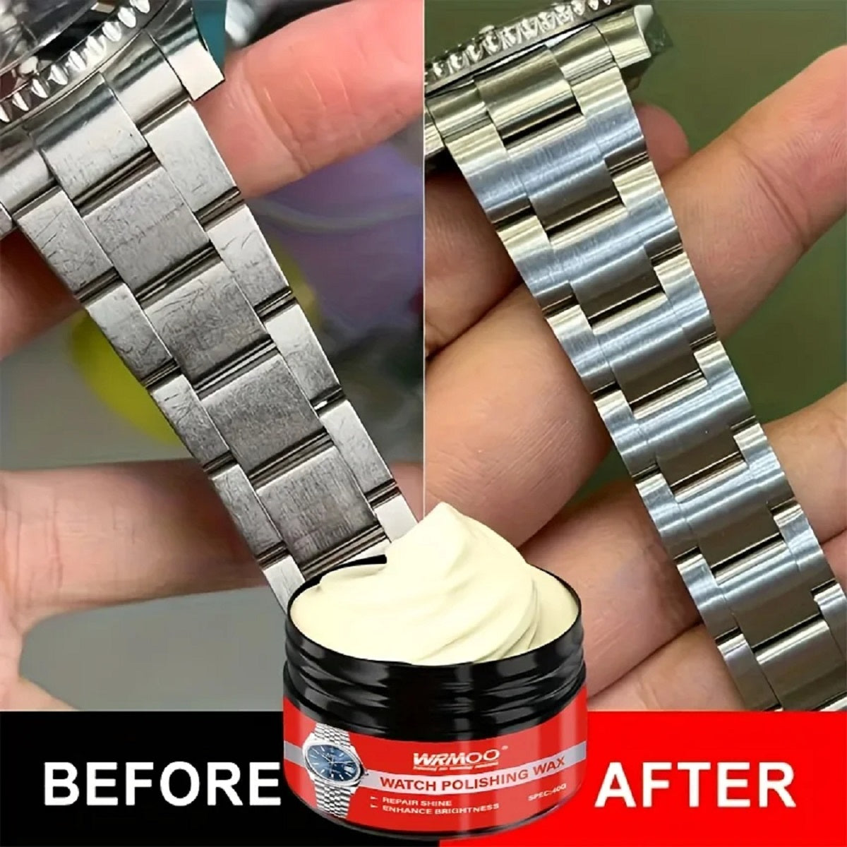 Metal Polishing Paste for Watches - Scratch Repair Cream for Case Strap Jewelry