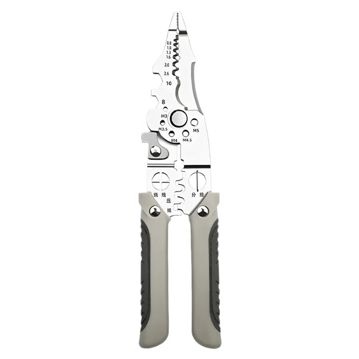 Wire Stripping Pliers - Multi-Function Electrician Tool with Crimping and Cutting