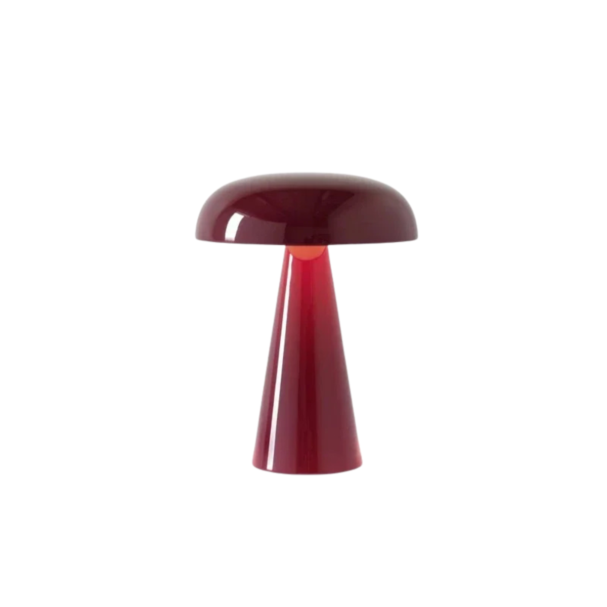 Danish Mushroom Table Lamp - Rechargeable LED Touch Nordic Light
