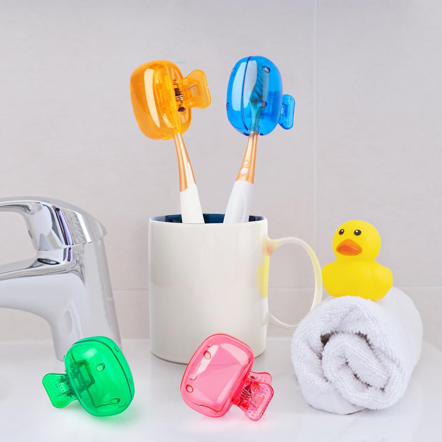 Travel Toothbrush Head Cover - Portable Protective Cap for Hygiene