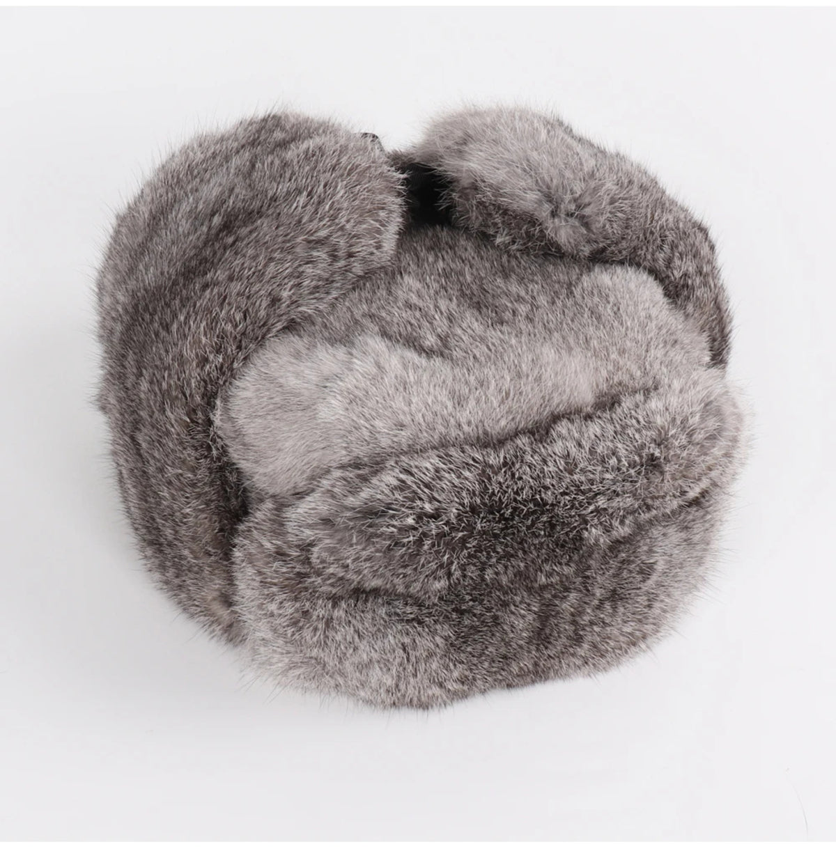 Men's Fur Bomber Hat - Winter Earflap Cap