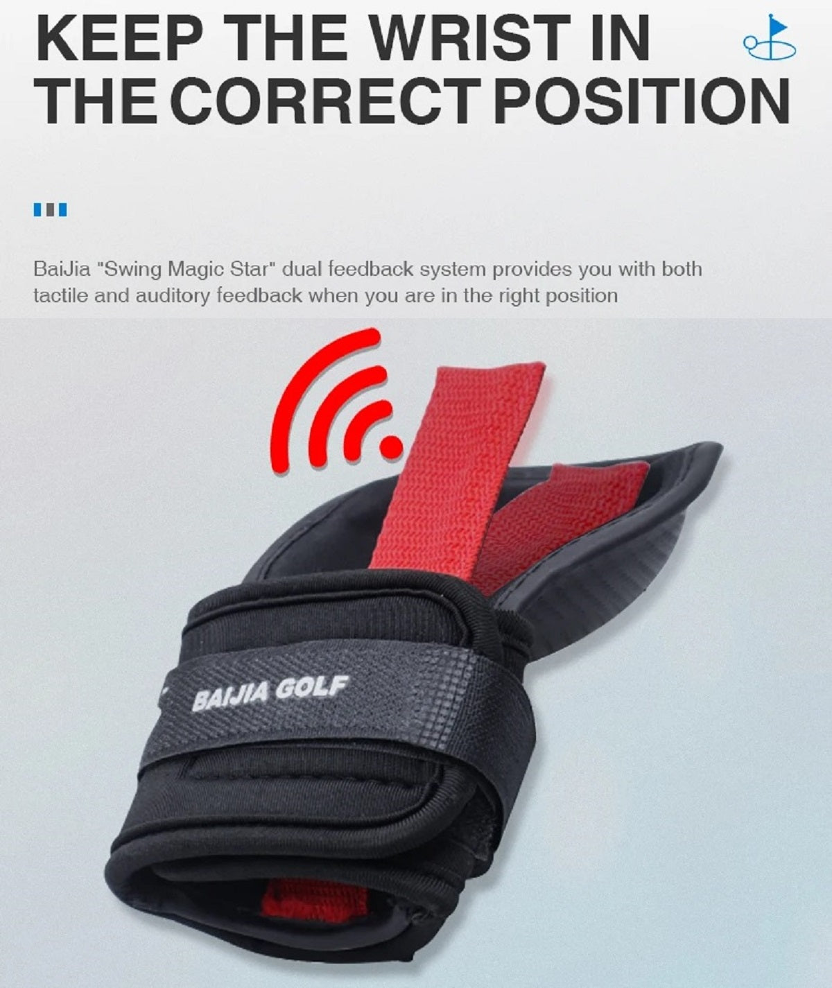 Golf Wrist Angle Corrector - Swing and Chipping Trainer Brace
